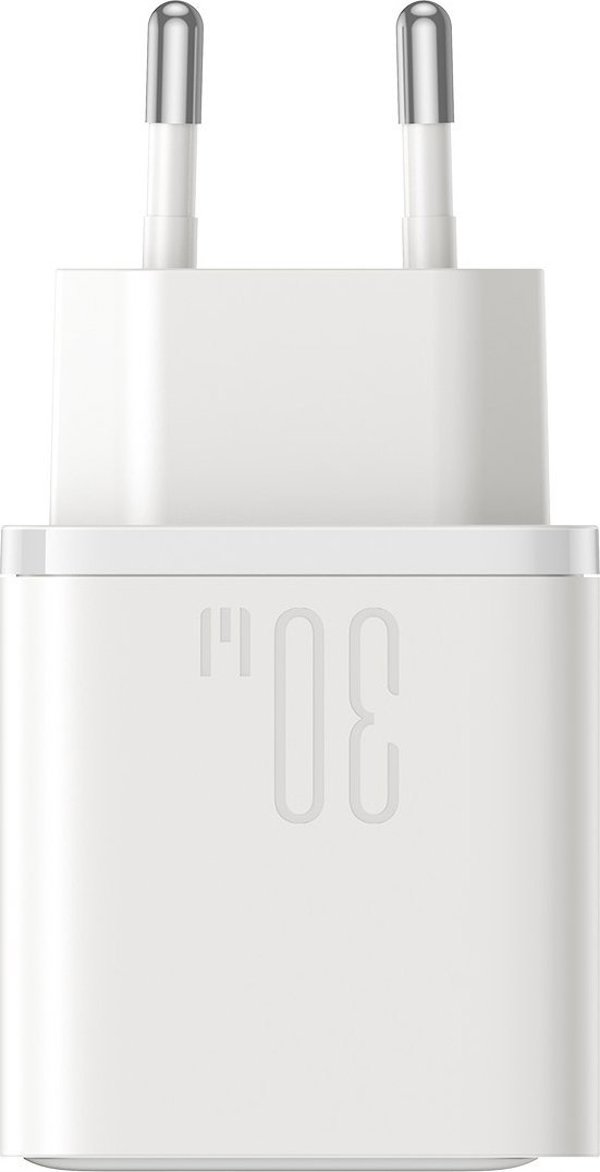 Φορτιστής JOYROOM Φορτιστής JOYROOM JR-TCF15 τοίχου USB-C / USB-A 30W - λευκός