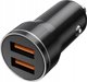 Ladowarka nemo Ladowarka Samochodowa 3.1A 18W 2x USB Jellico F2S czarna