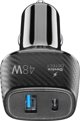 Cellular Line Φορτιστής Αυτοκινήτου Multipower Ultra 30W USB-C, Μαύρος