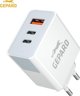 Gepard Φορτιστής Τοίχου PD 40W 2x USB-C + USB-A
