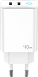 Jellico Φορτιστής δικτύου EU19 GaN PD 40W 2xUSB-C Λευκός