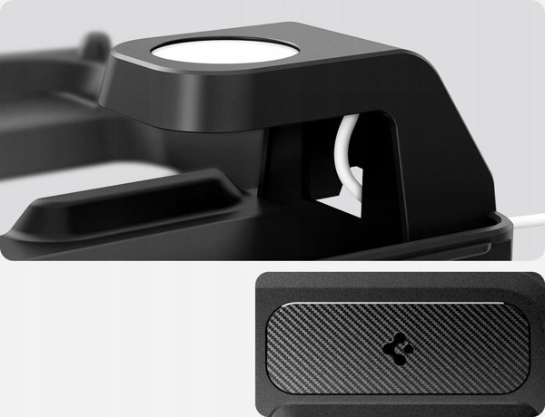 Spigen Tesla 3-in-1 Ασύρματος Φορτιστής & Βάση Φόρτισης για Tesla Model 3 (2024) - Μαύρο