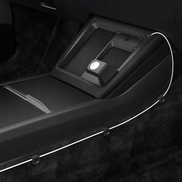 Spigen Tesla 3-in-1 Ασύρματος Φορτιστής & Βάση Φόρτισης για Tesla Model 3 (2024) - Μαύρο