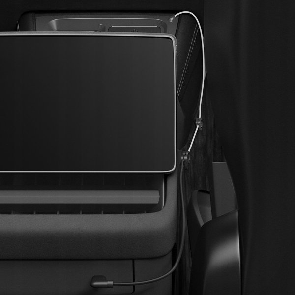 Spigen Tesla 3-in-1 Ασύρματος Φορτιστής & Βάση Φόρτισης για Tesla Model 3 (2024) - Μαύρο