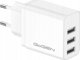 Φορτιστής Τοίχου GoGEN ACH301W, 3x USB, 15,5W, 3,1A, Λευκός