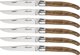 Laguiole Tradition Jean Dubost Laguiole 6 pcs. Knife Set, Olive Wood