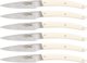 Laguiole Tradition Jean Dubost Laguiole 6 pcs. Knife Set, Acrylic Ivory