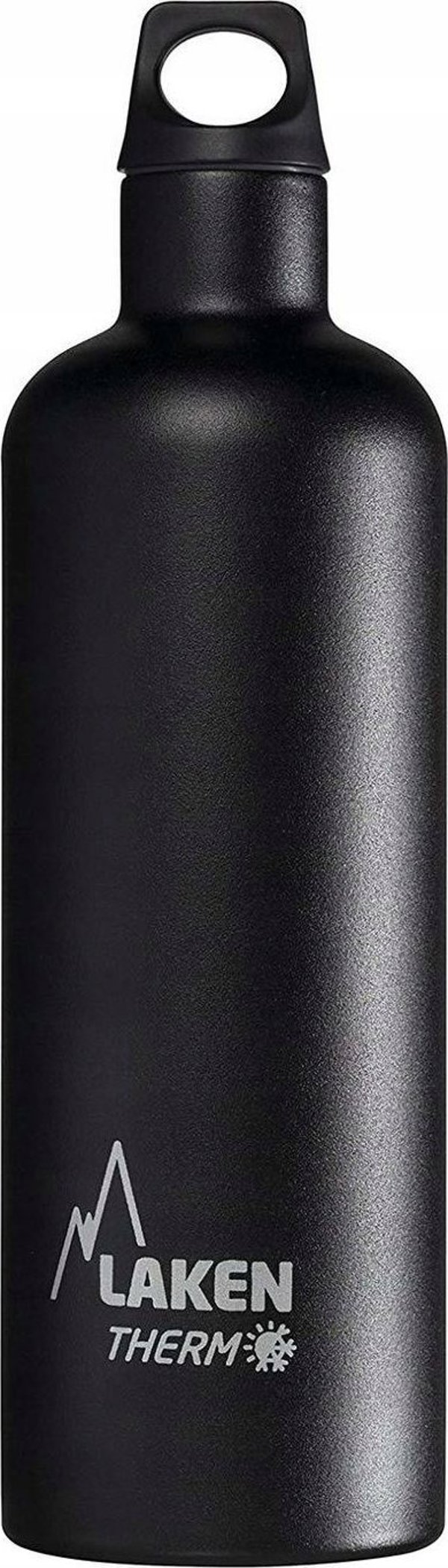 Laken Θερμός Thermo Futura 0,75 L, Ανοξείδωτο Μπουκάλι, Μαύρο