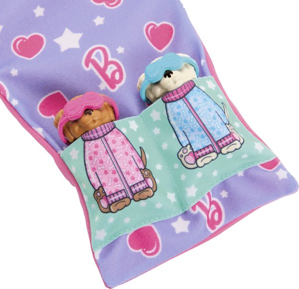 Κούκλα Barbie MATTEL MATTEL Barbie Puppy Pajama Party Doll