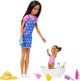 Κούκλα Barbie Skipper Νταντά με Μπανιέρα και Μωρό, Σετ Παιχνιδιού JJB43/JKC16