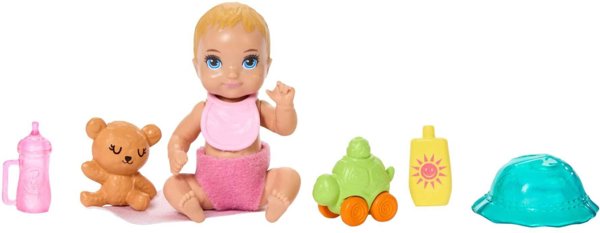 LALKA BARBIE SKIPPER OPIEKUNKA Z WOZKIEM I BOBASEM zestaw do zabawy JJB42/JKC16
