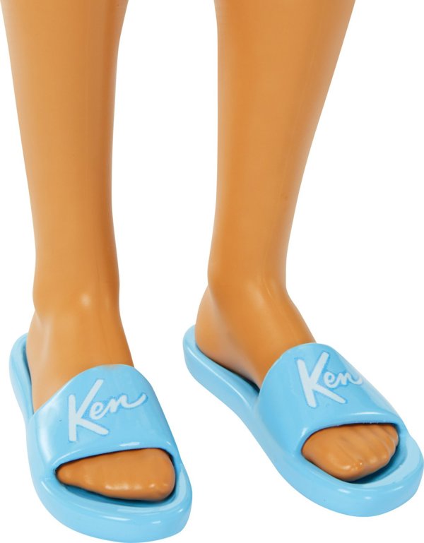 Κούκλα Barbie Barbie Ken στην παραλία Κούκλα + αξεσουάρ (HPL74)
