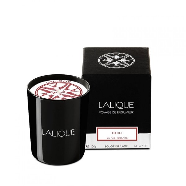Lalique, Chili La Paz Bolivie, Spicy Chili, Scented Candle, 190 g Unisex