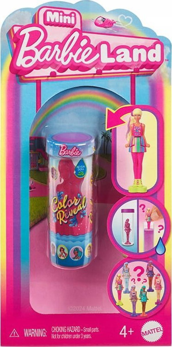 Barbie Mattel Color Reveal Mini Barbieland Κούκλα JCW60