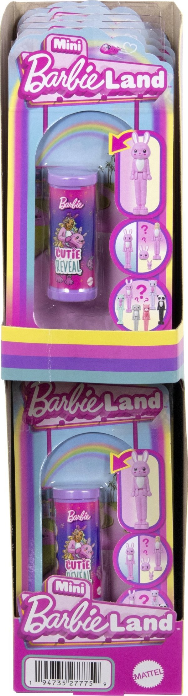Barbie Mattel Color Reveal Mini Barbieland Κούκλα JCW60