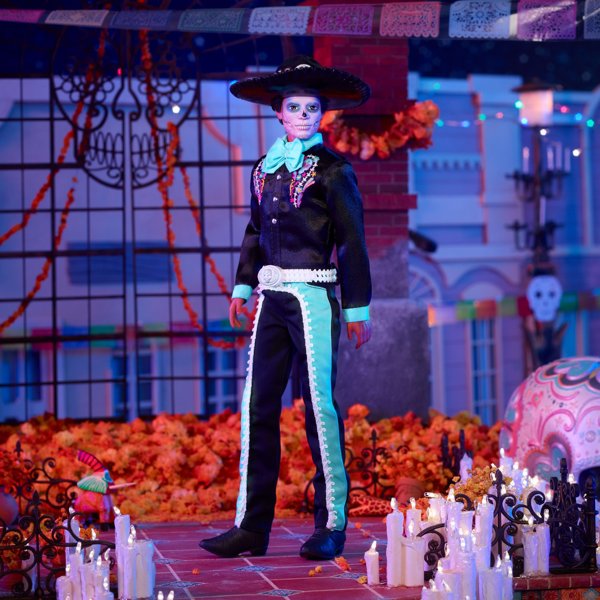 Mattel Barbie Ken Dia De Muertos Κούκλα Συλλεκτική HRM73