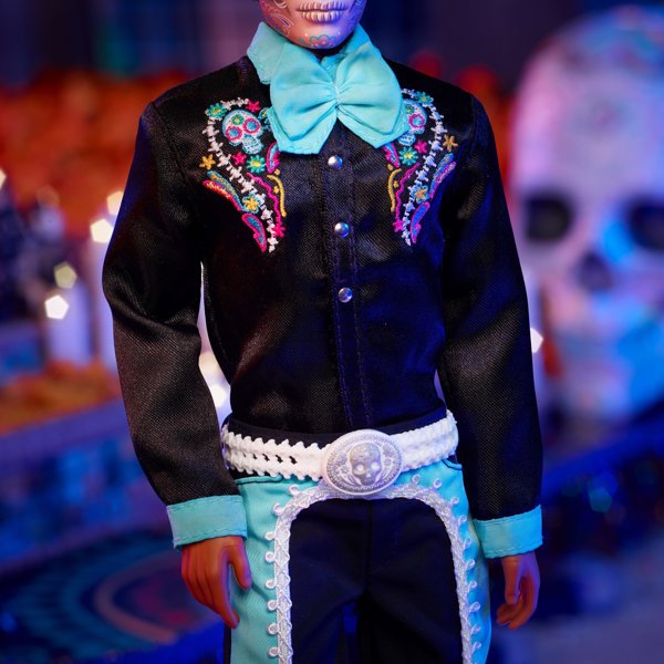 Mattel Barbie Ken Dia De Muertos Κούκλα Συλλεκτική HRM73