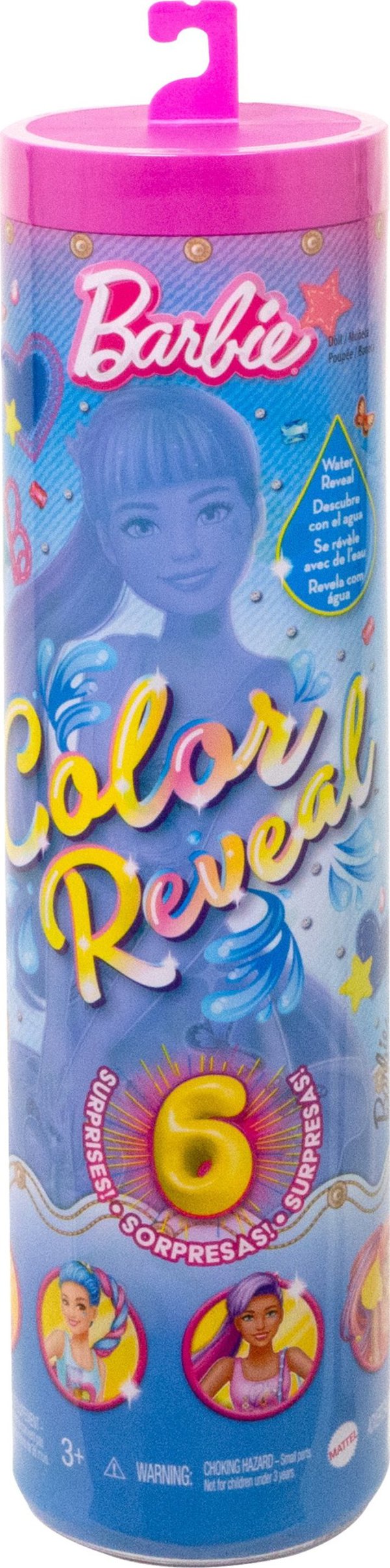 Κούκλα Barbie Barbie Barbie Color Reveal Totally Denim CDU