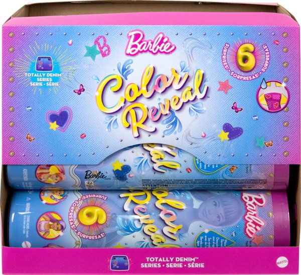 Κούκλα Barbie Barbie Barbie Color Reveal Totally Denim CDU