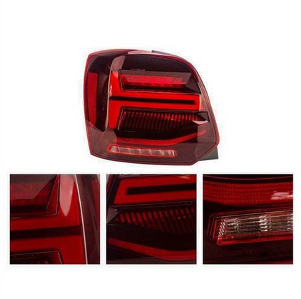 Lampy Volkswagen POLO V Tyl Dynamic LED Red