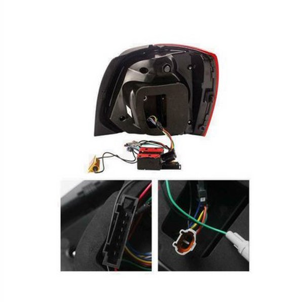 Lampy Volkswagen POLO V Tyl Dynamic LED Red