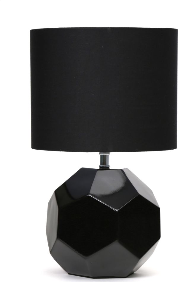 Επιτραπέζιο φωτιστικό Platinet PLATINET TABLE LAMP E27 25W ΚΕΡΑΜΙΚΗ ΚΥΒΙΚΗ ΒΑΣΗ 1,5 M ΚΑΛΩΔΙΟ ΜΑΥΡΟ [45672]