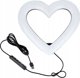 OEM LED δαχτυλίδι φωτισμού Ring / Heart Stream RGB 10 ιντσών με βάση και θήκη τηλεφώνου JM26-10