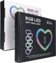 OEM LED δαχτυλίδι φωτισμού Ring / Heart Stream RGB 10 ιντσών με βάση και θήκη τηλεφώνου JM26-10