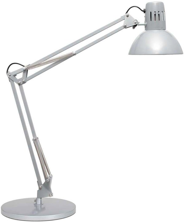 Επιτραπέζιο Φωτιστικό Γραφείου Maul 8201095, E27, LED, Ασημί