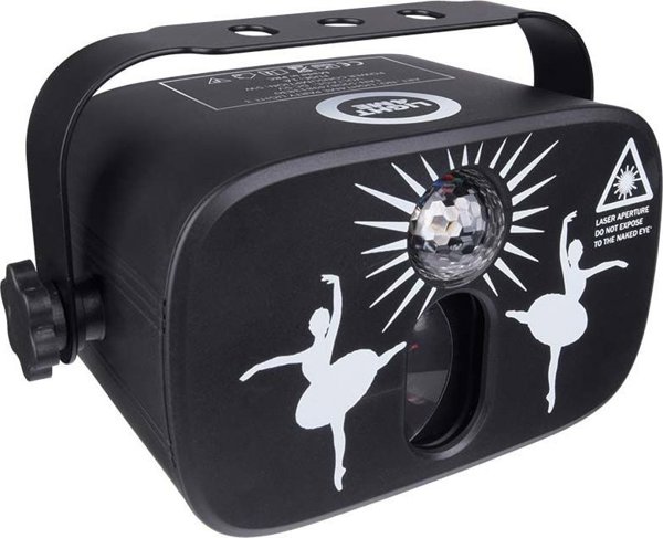 Φωτιστικό Στούντιο LIGHT4ME PARTY LIGHT 3 LED εφέ disco + τηλεχειριστήριο