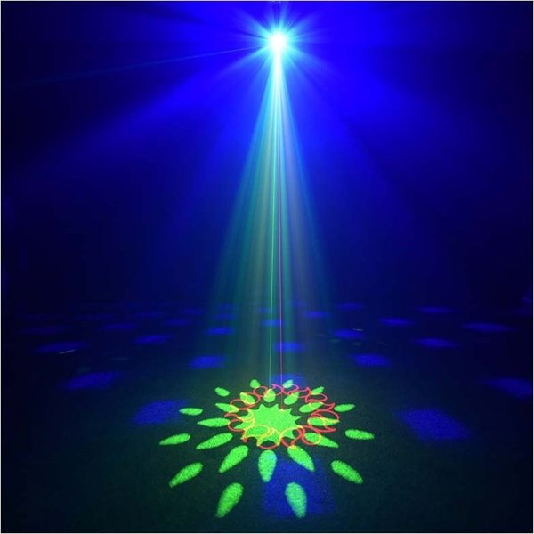 Φωτιστικό Στούντιο LIGHT4ME PARTY LIGHT 3 LED εφέ disco + τηλεχειριστήριο