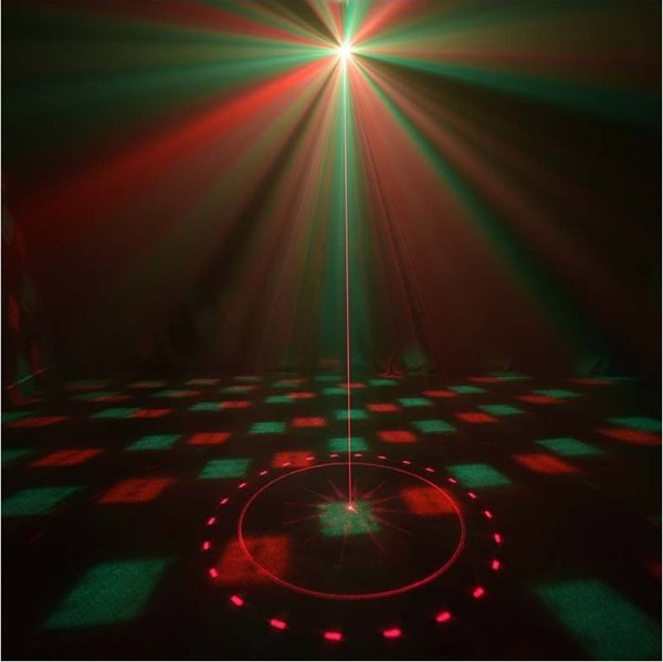 Φωτιστικό Στούντιο LIGHT4ME PARTY LIGHT 3 LED εφέ disco + τηλεχειριστήριο
