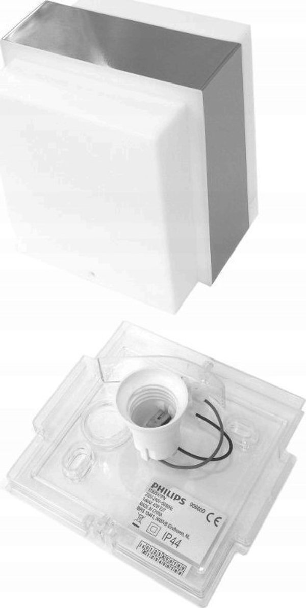 Philips Signify Φωτιστικό Τοίχου Shovel, 1x9.5W, από Ανοξείδωτο Ατσάλι