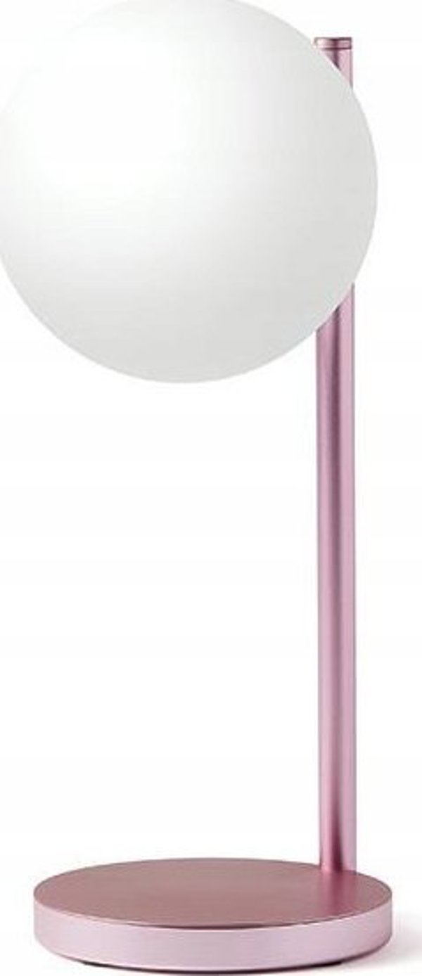 Lexon Bubble Lamp Επιτραπέζιο Φωτιστικό LED 15W με Επαγωγικό Φορτιστή Ανοιχτό Ροζ LH70LP