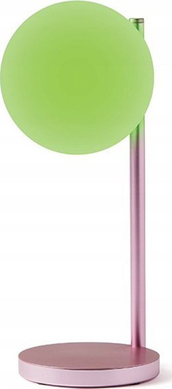 Lexon Bubble Lamp Επιτραπέζιο Φωτιστικό LED 15W με Επαγωγικό Φορτιστή Ανοιχτό Ροζ LH70LP