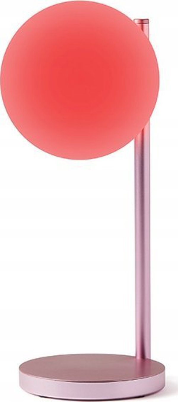 Lexon Bubble Lamp Επιτραπέζιο Φωτιστικό LED 15W με Επαγωγικό Φορτιστή Ανοιχτό Ροζ LH70LP