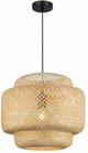 Lampa wiszaca ATL ZD186 μπανμπου boho μπεζ 40εκ