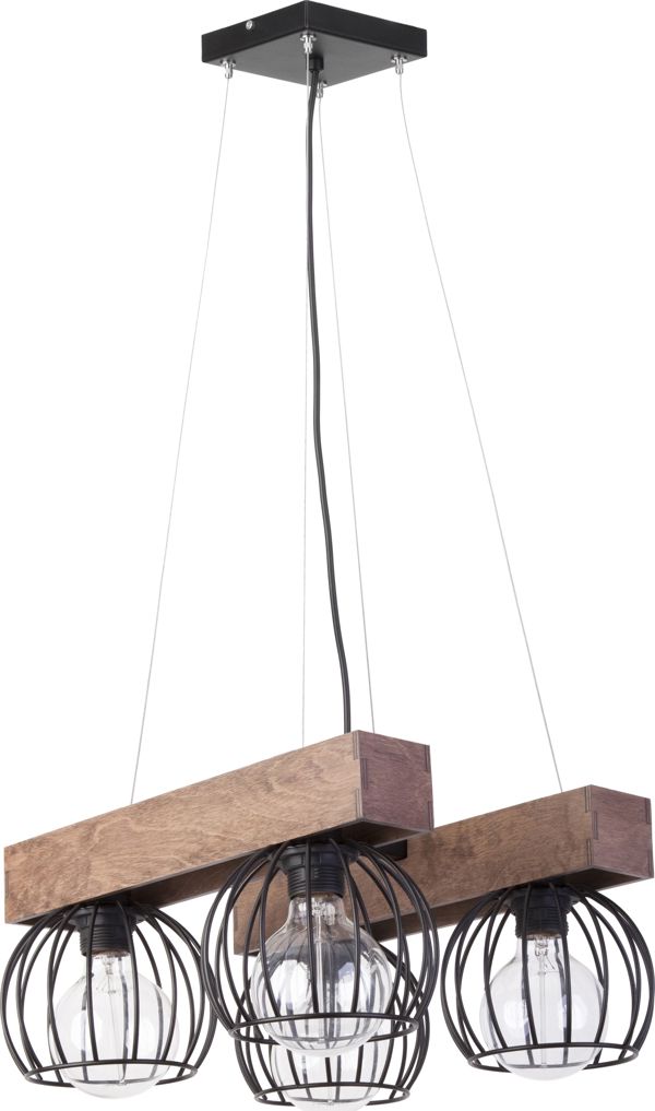 Lampa wiszaca Sigma Milan industrial skandynawska czarny