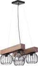 Lampa wiszaca Sigma Milan industrial skandynawska czarny