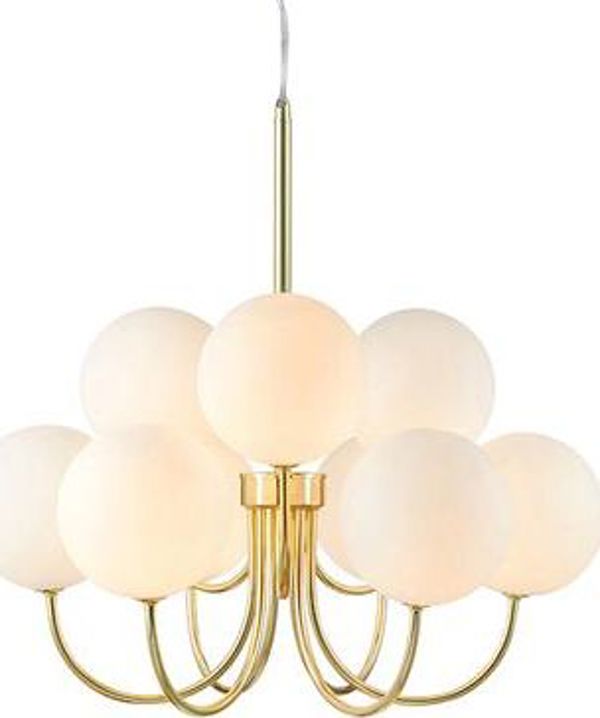 Lampa wiszaca Marksljod Zyrandol szklany Marksljod BIANCO