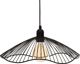 Κρεμαστό Φωτιστικό Atmosphera Galt 34cm, Μεταλλικό, Μαύρο, Loft Στυλ, E27