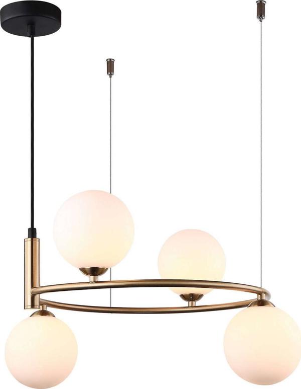 Lampa wiszaca Italux Amily MDM-3974/4 BRO