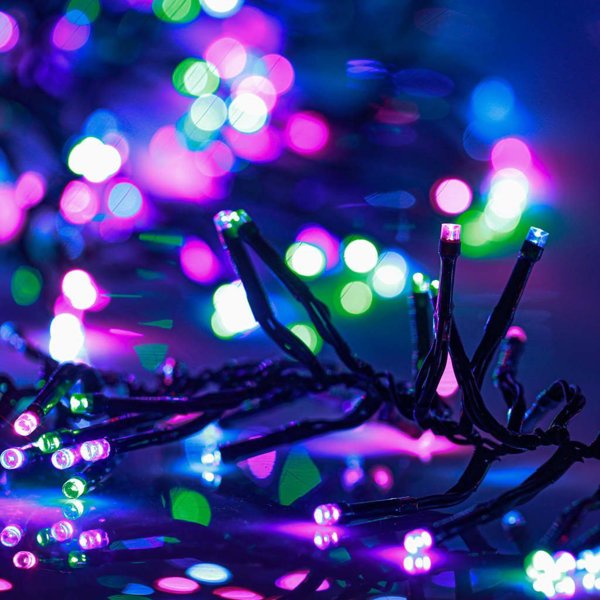 Lampki choinkowe vidaXL 3000 LED kolorowe