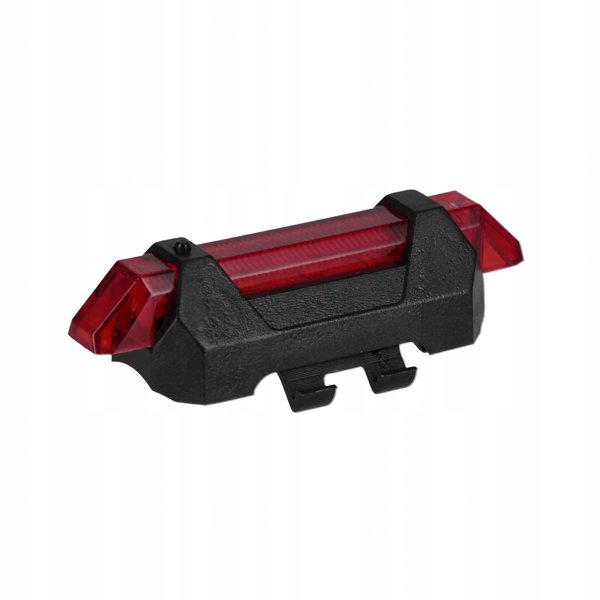 LAMPA ROWEROWA B/O USB TYL/PRZOD 10X16X5 MC W120