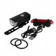 LAMPA ROWEROWA B/O USB TYL/PRZOD 10X16X5 MC W120