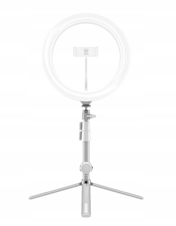 Kodak Led Ring Light 10" RL001 με Τρίποδο, USB, Λευκό