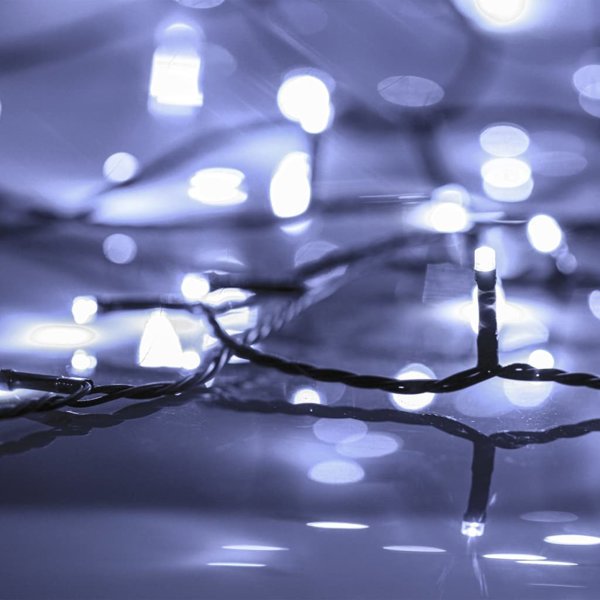 Χριστουγεννιάτικα φωτάκια δέντρου vidaXL 150 LED ψυχρού λευκού
