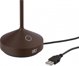 Φορητό φωτιστικό τραπεζιού AB ab+ by Abert Tempo Mini corten