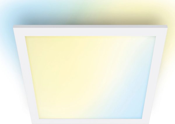 Signify WiZ Panel Φωτιστικό Οροφής LED Τετράγωνο, Tunable White, 1000lm, Λευκό