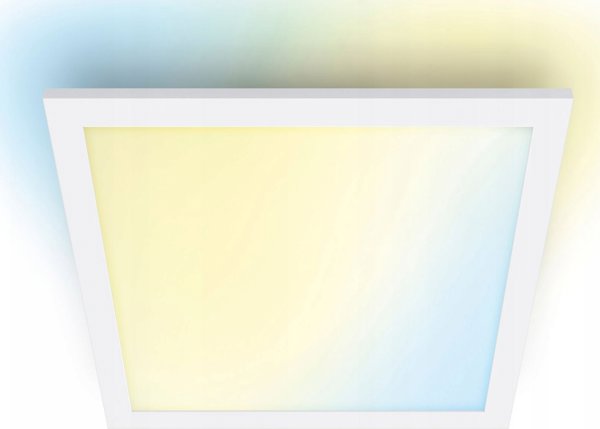Signify WiZ Panel Φωτιστικό Οροφής LED Τετράγωνο, Tunable White, 1000lm, Λευκό